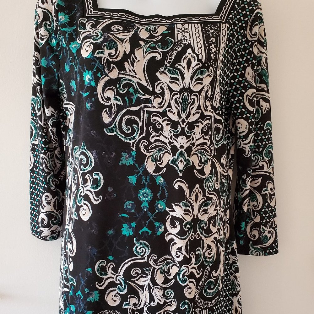 Knitted top White&Black